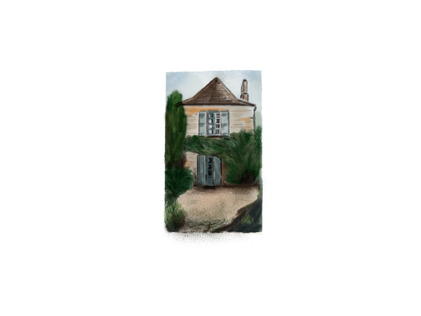 Géobiologie Maison illustration Mélina Maillez